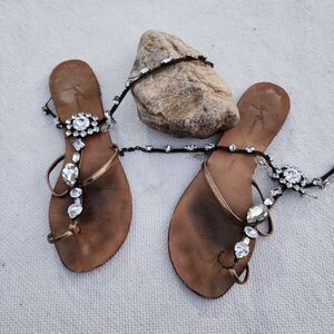 Giuseppe Zanotti bejeweled sandals